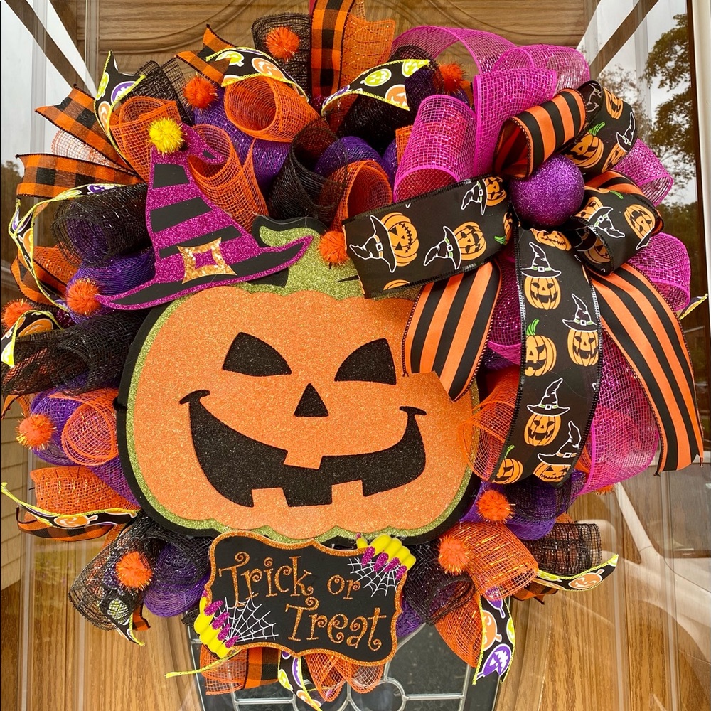 Halloween wreath